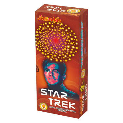 4" Star Trek (Gold)(2pcs)