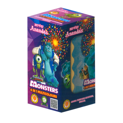 Monsters (4 step mega multicolor fountains)