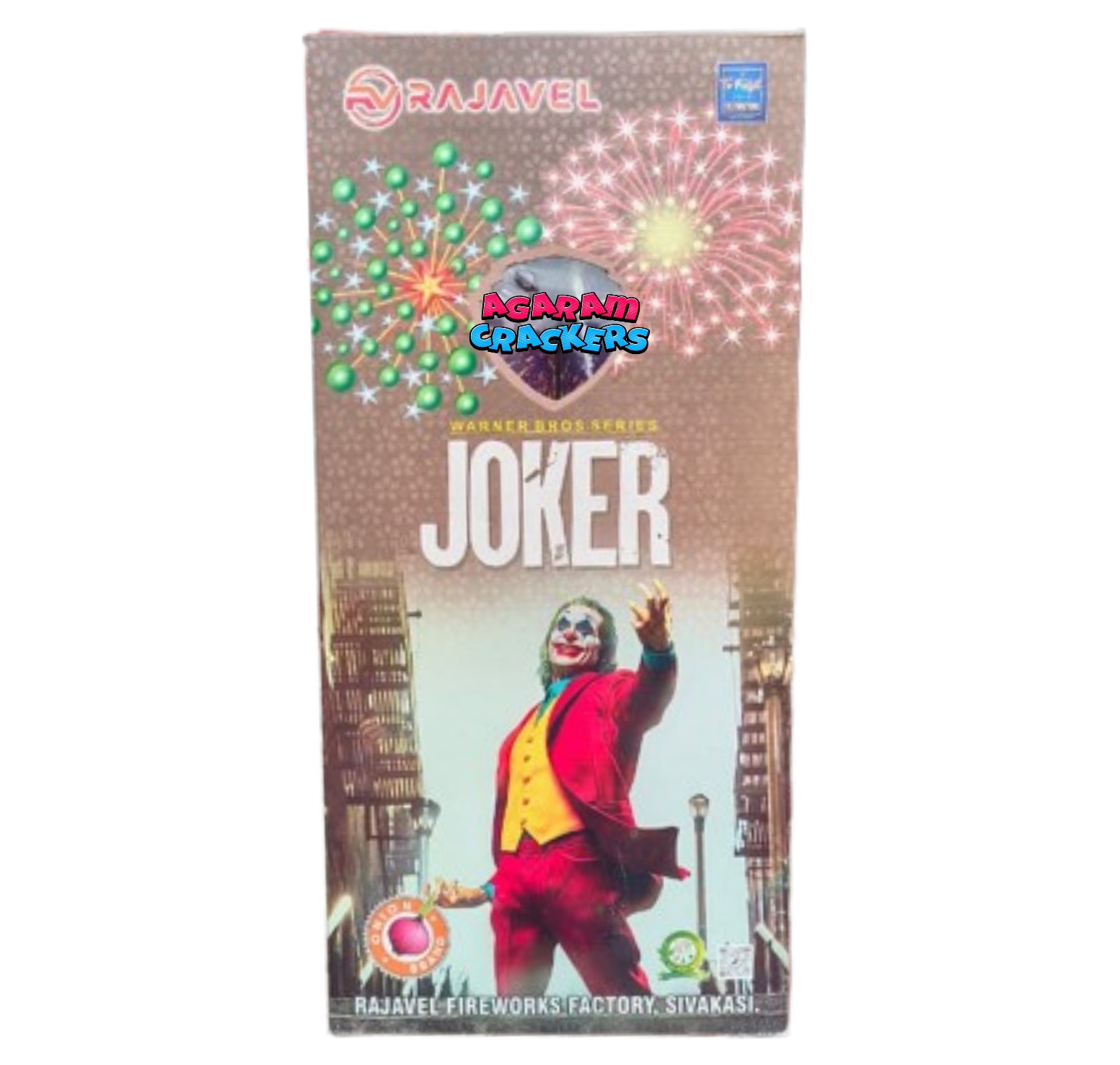 3" Joker (green & silver) (2pcs)