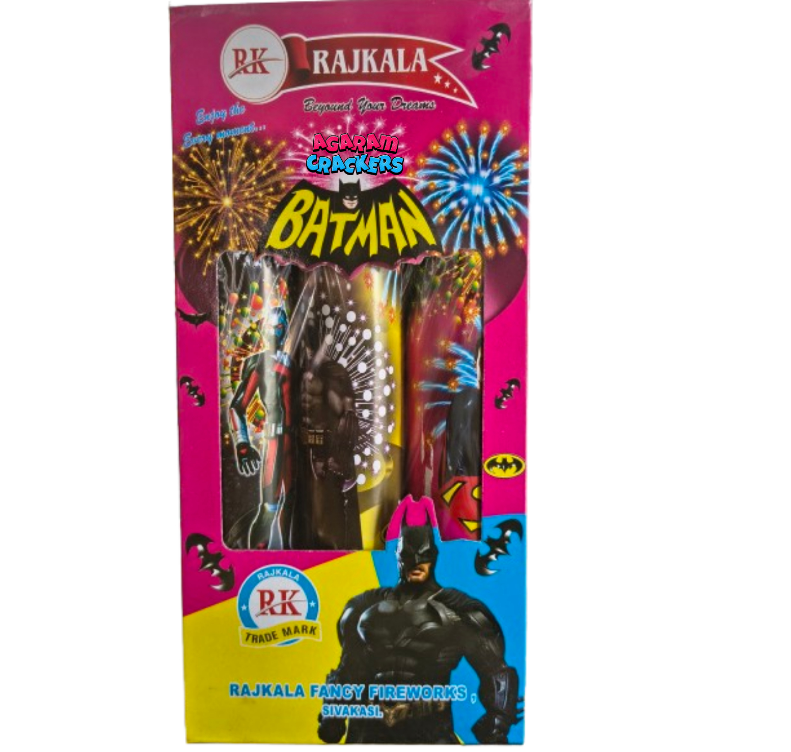 2" Batman (gold,sizzling & palmtree) (3 Pcs)