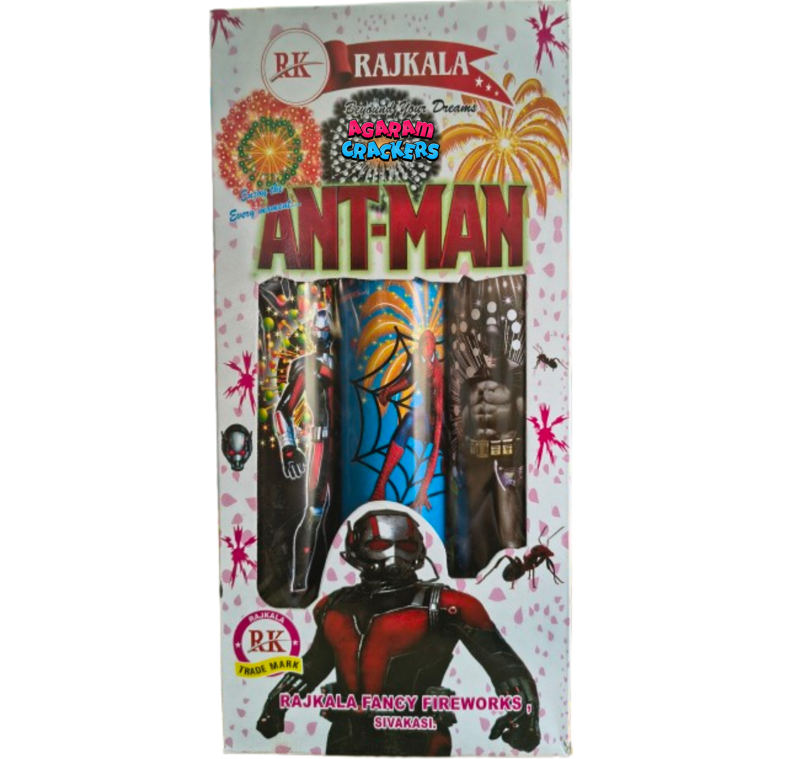 2" Antman (red,green,gold) (3 Pcs)