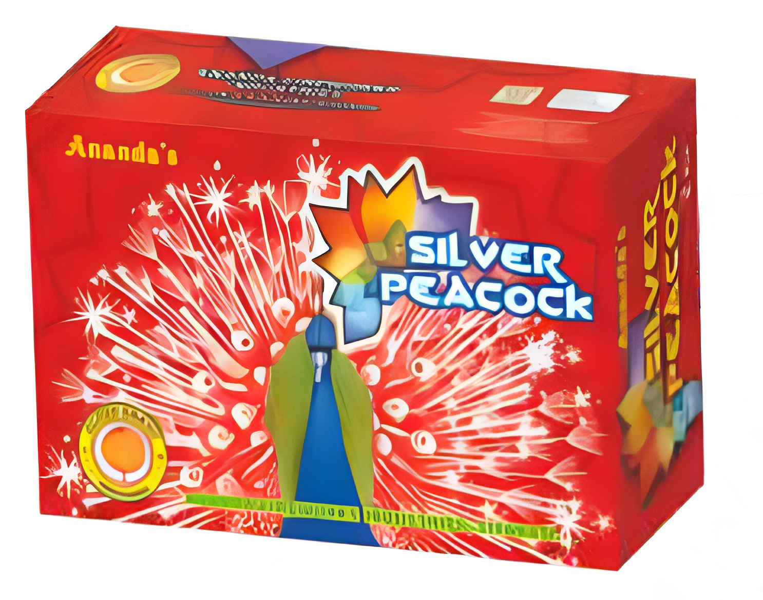 Silver Peacock (5 in 1 silver shower)