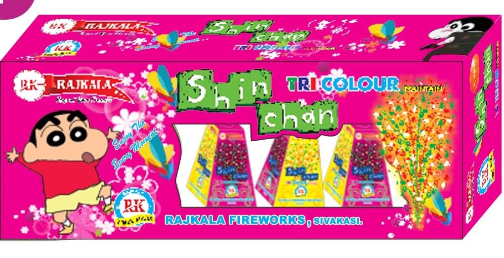 Shin Chan (Tricolor Fountain)(3 Pcs)