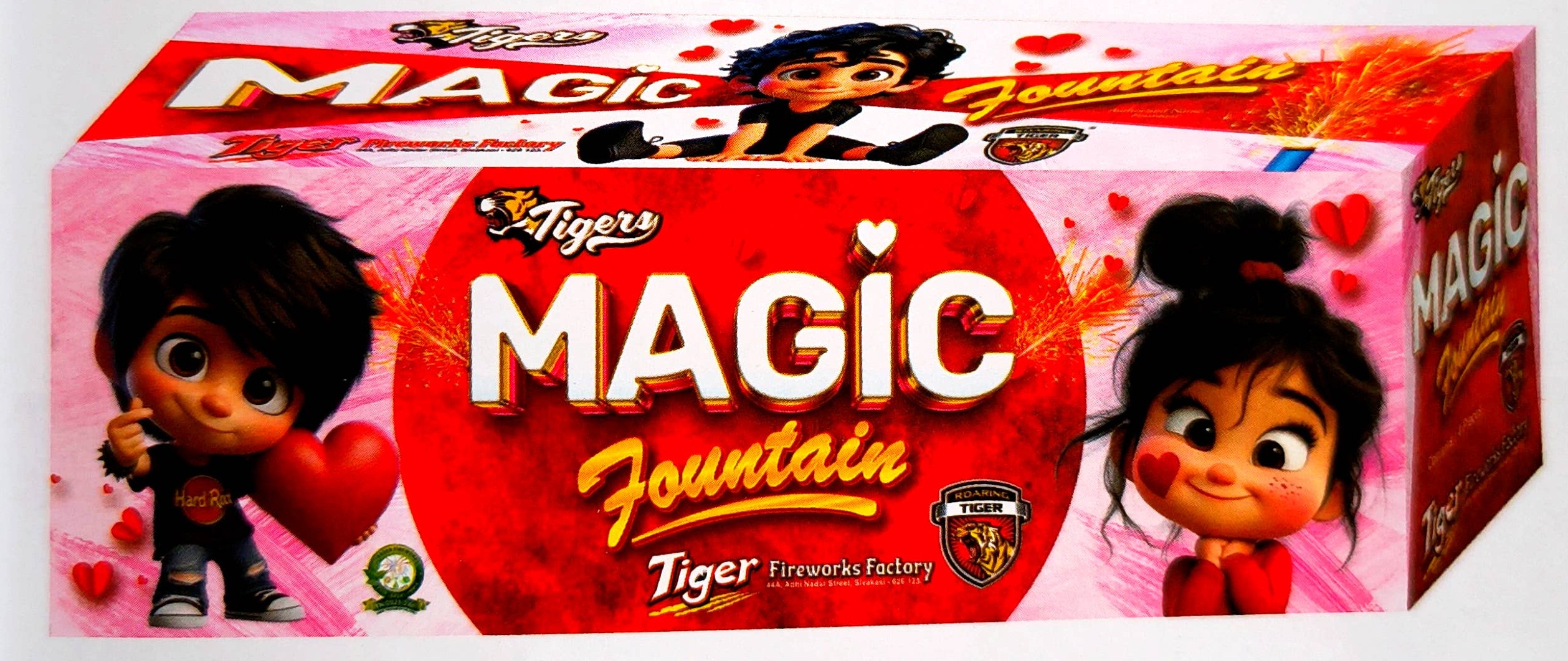 Magic Fountains (multicolor)(4 pcs)