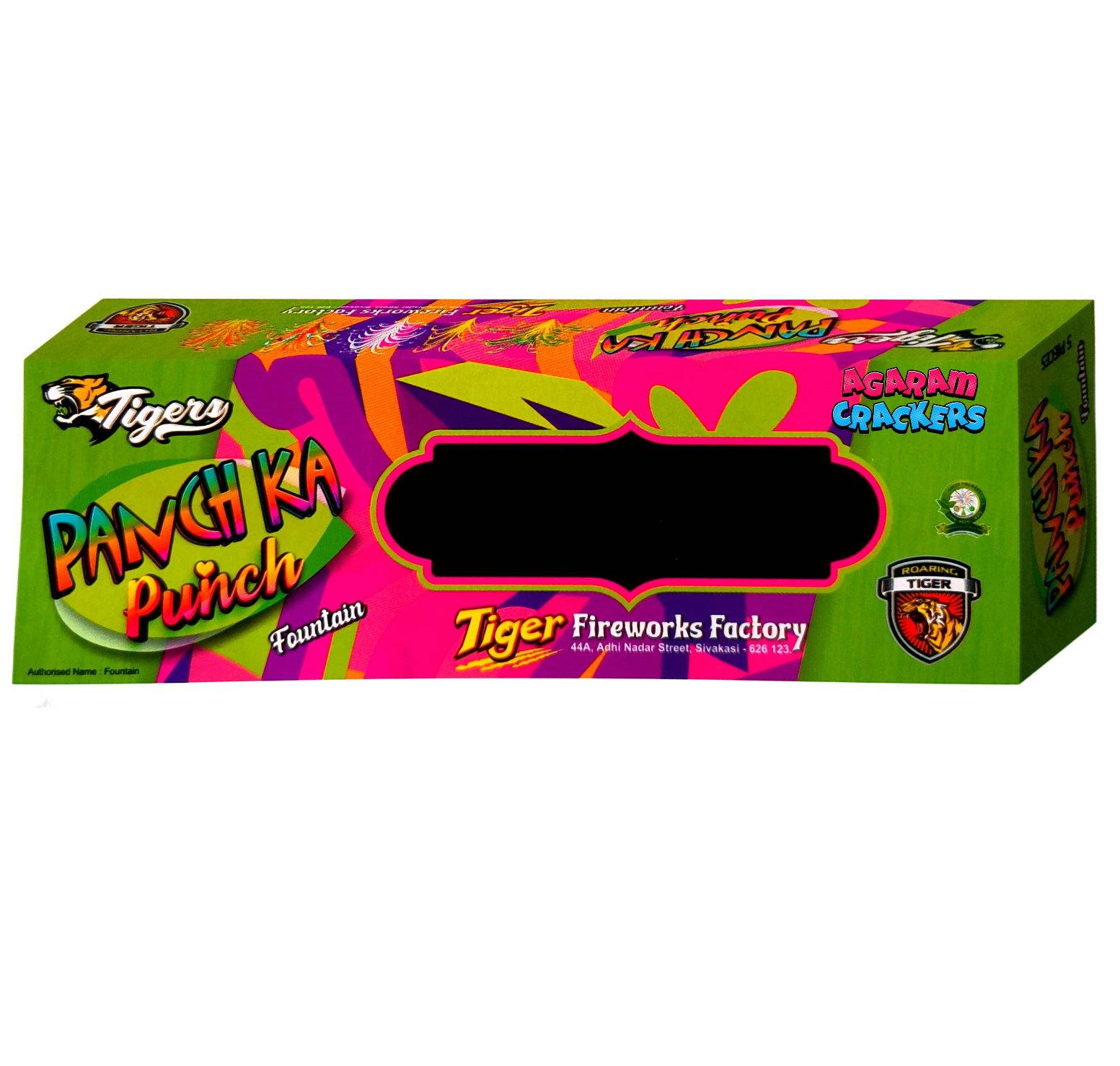 Panch ka Punch (5 in 1 multicolor fountain)(5pcs)