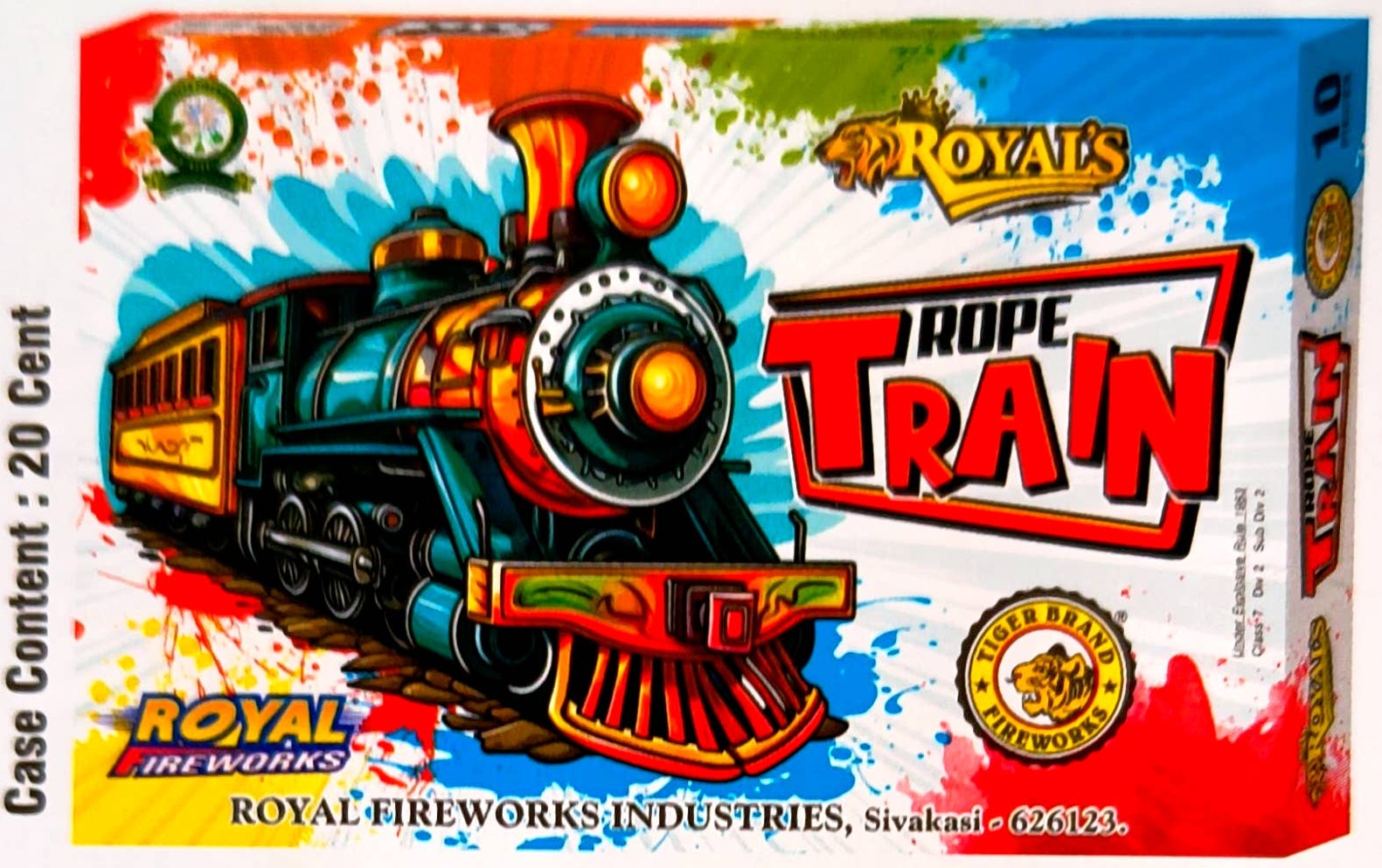 Rope Train (moving rope toy crackers)(10pcs)